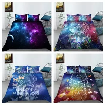 Постельное белье, костюм Dreamcather, пододеяльник, комплект королевского размера, мужской одинарный размер, домашняя кровать, дизайн одежды, пододеяльник UK Single 135x200cm