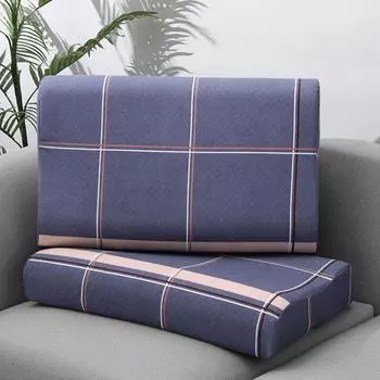 Постельное белье Мягкий хлопковый латексный чехол для подушки с эффектом памяти на молнии Простая напечатанная подушка для сна Защитный чехол 40 X 60/30X50 см 30X50cm