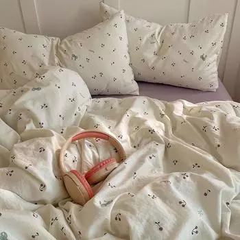 Постельное белье Супер Мягкая Двойная Пряжа Пододеяльник Простыня Пододеяльник Покрывало Подушка 150*200cm