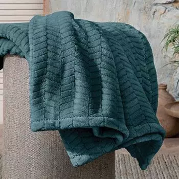 Постельное белье Yata Joy Wellsoft Tv Одеяло 140x190 см - Петрольно-зеленый