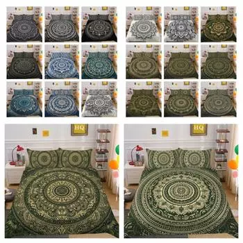 Постельные принадлежности Прохладный пододеяльник модный дизайн домашний текстиль мужские комплекты постельного белья одного размера полиэстер наволочка UK Single 135x200cm