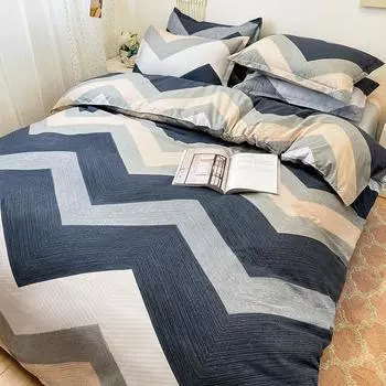 Постельные принадлежности Простыня 1,8 м, пододеяльник, двуспальная спальня, комплект из 3 шт./4 шт. 1.2m 3-piece set