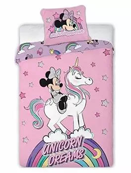 Постельный комплект Минни розовый - пододеяльник