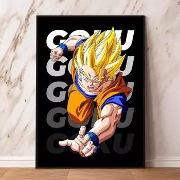 Poster and Canvas Painting Dragon Ball Carot Anime Room Home Cuadros Gift Friend Comic Picture 21cm30cm NoFrame