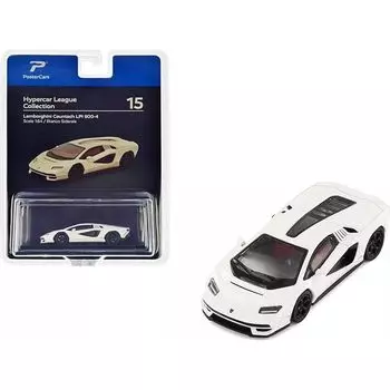 poster cars 1/64 lamborghini countach LPI800-4 white PosterCars Lamborghini Countach Hypercar League Collection mini car [product]