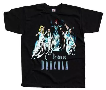 Постер фильма «Невесты Дракулы V3» 1960 года, черная футболка унисекс S