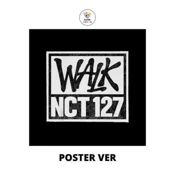 Постер шестого альбома NCT 127 WALK Poster Ver