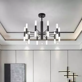 Постмодернистская гостиная светодиодный художественный подвесной светильник акриловый скандинавский дизайн подвесной светильник столовая кухня спальня светильники Cold light