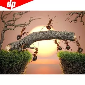 Поступление Алмазная вышивка Пейзаж 5d Алмазная картина Набор Полный круглый Мозаика Вышивка крестом 20X30