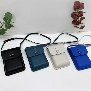 Поступление сумки-книжки через плечо для женщин, модные сумки для мобильных телефонов из искусственной кожи, дамский кошелек-мессенджер через плечо чёрный