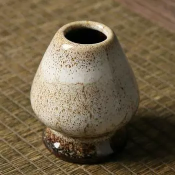 Посуда для питья чая с обесцвечиванием в печи, бамбуковый держатель для матча-часен для чайного сервиза, аксессуары 01