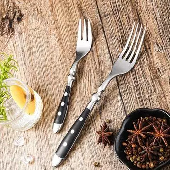 Посуда для стейка Прочный Удобный Предпочтительная сталь Износостойкость V-образный Режущий край Прочная Посуда Зеркальный Свет Процесс