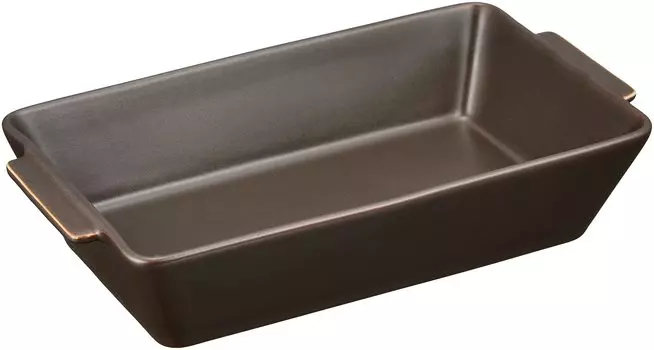 Посуда для запекания Hasamiyaki квадратная коричневая 17456 (L) 23.5cm коричневый