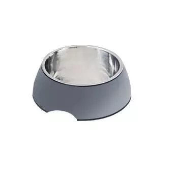 Посуда для животных из меламина Jooyal серая