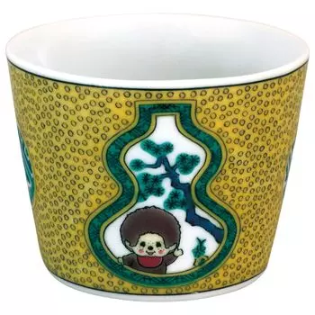 Посуда кутани Соба чоко Соба чоко Диаметр 8 х Высота 7см Старая кутани зеленая ручная тыква Посуда Товары Разные товары Сделано в Японии 712113