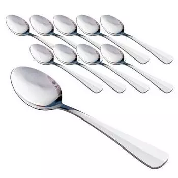 Посуда Raonnuri Pure Light, десертная/детская ложка, ложка, 10 шт.