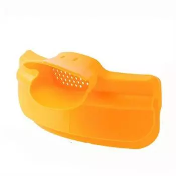 Посуда с защитой от разливов, кастрюли и сковородки, дефлектор с закругленными краями, дефлектор жидкости в виде утконоса, носик, разливщик супа, кухонные гаджеты жёлтый