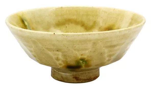 Посуда Сето Масанори Хатано Чайная чашка для риса Желтая Сето Примерно Диаметр 13 x Высота Косметическая Сделано в Японии Чаша, Чаша, Скошенный край, 5,5 см (Включает коробку)