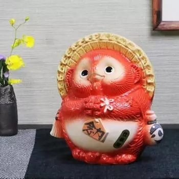 Посуда Сигараки Енот по фен-шуй (красный) керамика ta-0094 (красный)