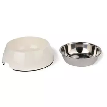 Посуда столовая Hunter Dog из меламина белая 350 мл