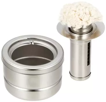 Посуда Wahei Freiz Теппаньяки Такояки Окономияки Набор для снятия масла Ajido Small Сделано в Японии AD-319 серебряный