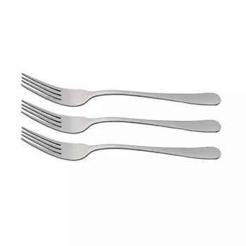 Посуда вилки для фруктов из нержавеющей стали, западная посуда с длинной ручкой, ложка, десертная вилка One Size