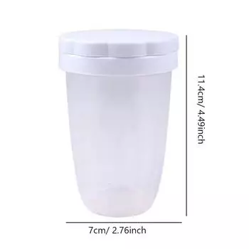 Посыпка для сахара-пудры для домашней выпечки, дозатор муки с крышкой, кухонный инструмент