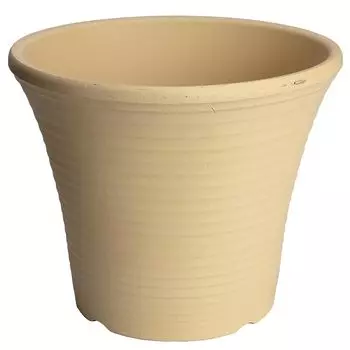 Pot Mikawa ware KANEYOSHI in domestic Ceramic flower pot Mikawa ware Rose White ware 6 [Made Japan/Reliable quality] No. белый