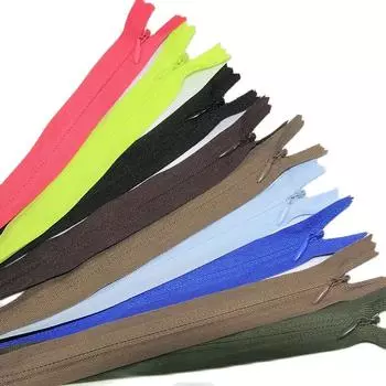 Потайная молния для темной юбки, молния сзади, застежка-молния, аксессуары для одежды, разноцветные, 70 см, 50 шт. 3#