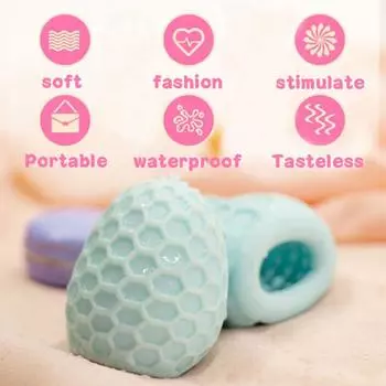 POTAN Мужская секс-игрушка Чашка для взрослых Секс-игрушки Реалистичная текстурированная карманная вагина Киска Мужское массажное яйцо B