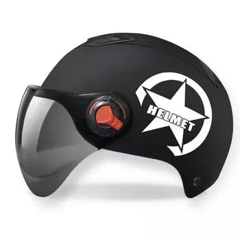 POTAN шлем для верховой езды, защитный шлем для скутера, аккумулятора, автомобиля, защитные аксессуары для велоспорта чёрный