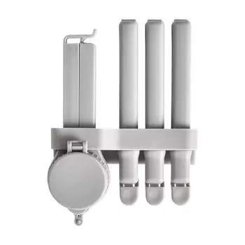 Potato Chip Bag Clips Household Snack Bag Clips For Kitchen 4X Food Storage Sealing Clips Rustic Food Bag Clip For Home Travel белый