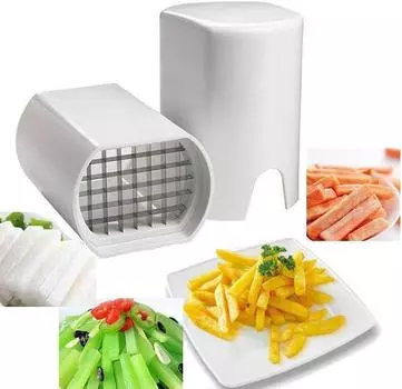 Potato Cutter French Fry Cutter Natural Cut Rapid Slicer Vegetable Dicer Potato Tool Food Dicer Veggie Dicer Chopper Veg Chopper