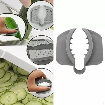 Potato Grater Slicing Finger Protector, Vegetable Slicers Hand Guard for
