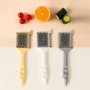 Potato Peelers Kitchen Peeler And Brush Carrots Potatoes Planer Paring Knives For Home Kitchen Camping Picnic Use