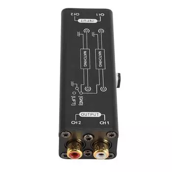 Потенциометр изоляции звукового сигнала Устранение шумов тока Пассивный фильтр Plug and Play Ground