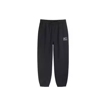 Потертые спортивные штаны Nike x Stussy (Азия) Черная уличная одежда унисекс DN4031-010 S
