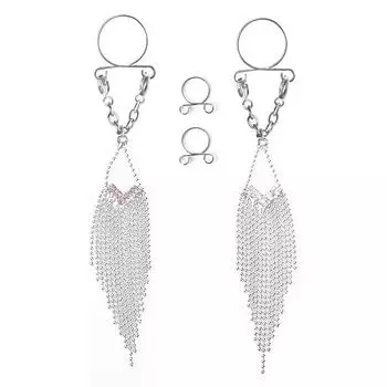 Potless Line Fake Creation Creation может регулировать украшения для проколов сосков