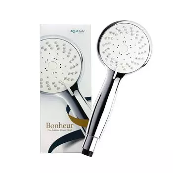 поток воды Aquabul Healing Mist Shower Bonheur Ultra Fine Bubble Shower Head Японская компания Деликатный туман для успокоения Комфорт мытья Экономия воды