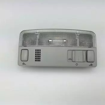 Потолочная лампа для чтения в интерьере, универсальная, практичная, с переключателем управления, холодный белый/теплый цвет, светодиодная лампа для чтения в интерьере, прочная бежевый