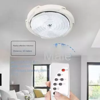 Потолочные светильники на солнечных батареях, бытовое внутреннее освещение спальни, балкона, гостиной, коридора, прихожей, коридора, холла