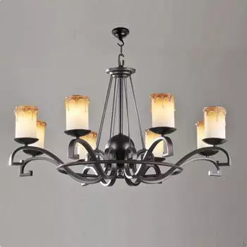 Потолочный кронштейн для подвешивания растений и светильников в домашнем декоре Black Open Mouth