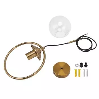 Потолочный подвесной светильник E27/E26 калибра стекло железо минималистский стиль подвесной светильник для кухни