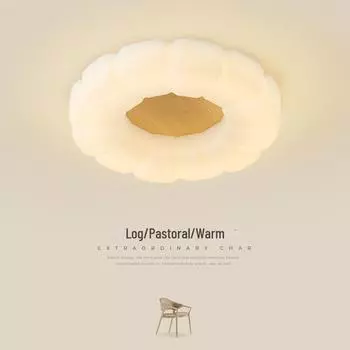 Потолочный светильник для детской комнаты: Креативный круглый светодиодный светильник для спальни и кабинета Three-color Light