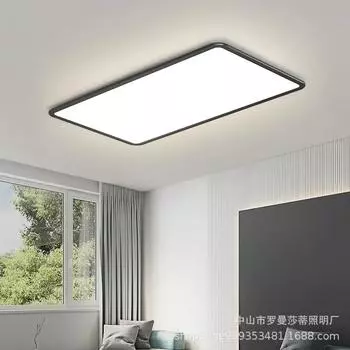 Потолочный светильник для гостиной, современные и минималистичные светильники, ультратонкие светильники для спальни в скандинавском стиле, внутреннее освещение, светодиодные светильники changeable