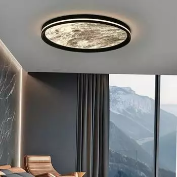 Потолочный светильник для спальни, цветное облако, минималистичный свет, роскошный современный простой светодиодный светильник полного спектра для защиты глаз в гостиной Diameter 40cm белый