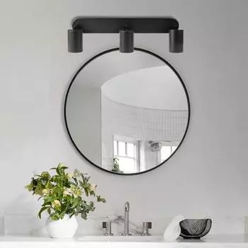 Потолочный светильник светодиодный трековый светильник для спальни, коридора, магазин TOP, люстра, сменная лампа GU10, светодиодные точечные светильники, регулируемые No Light Bulb