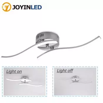 Потолочный светильник в скандинавском стиле для гостиной, современный светильник для прихожей, креативная спальня, кабинет, квартира, теплый светодиодный потолочный светильник в стиле арт-деко Warm White