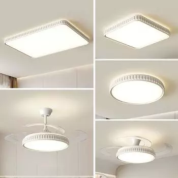 Потолочный светодиодный светильник полного спектра для гостиной и спальни — современный, простой дизайн для украшения дома и освещения