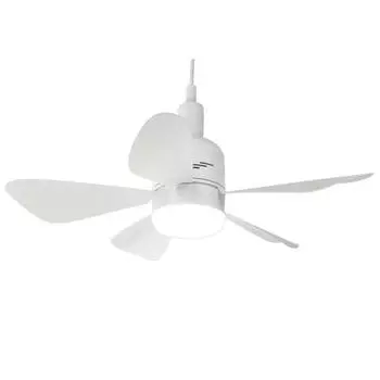 Потолочный вентилятор с подсветкой, бесшумный потолочный вентилятор с дистанционным управлением для кухни, спальни, подвала, столовой, гостиной B